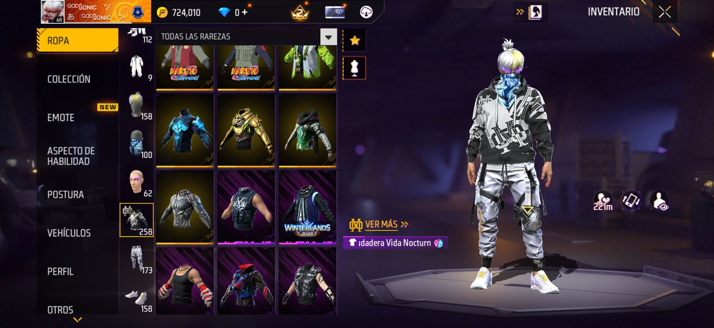 🔥 Cuenta Free Fire