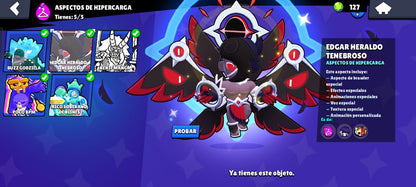 84 BRAWL! CUENTA CON 38914 COPAS! 36 BRAWLERS CON HIPERCARGA! 3 BRAWLERS CON FUERZA MÁXIMA! DOS ASPECTOS LEGENDARIOS! 5 ASPECTOS DE HIPERCARGA! MUCHAS HABILIDADES ESTELARES! (799 MX) @everyone