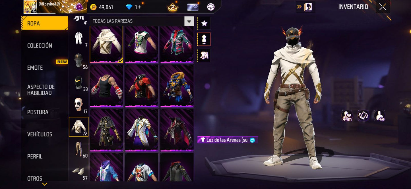 🔥 Cuenta Free Fire