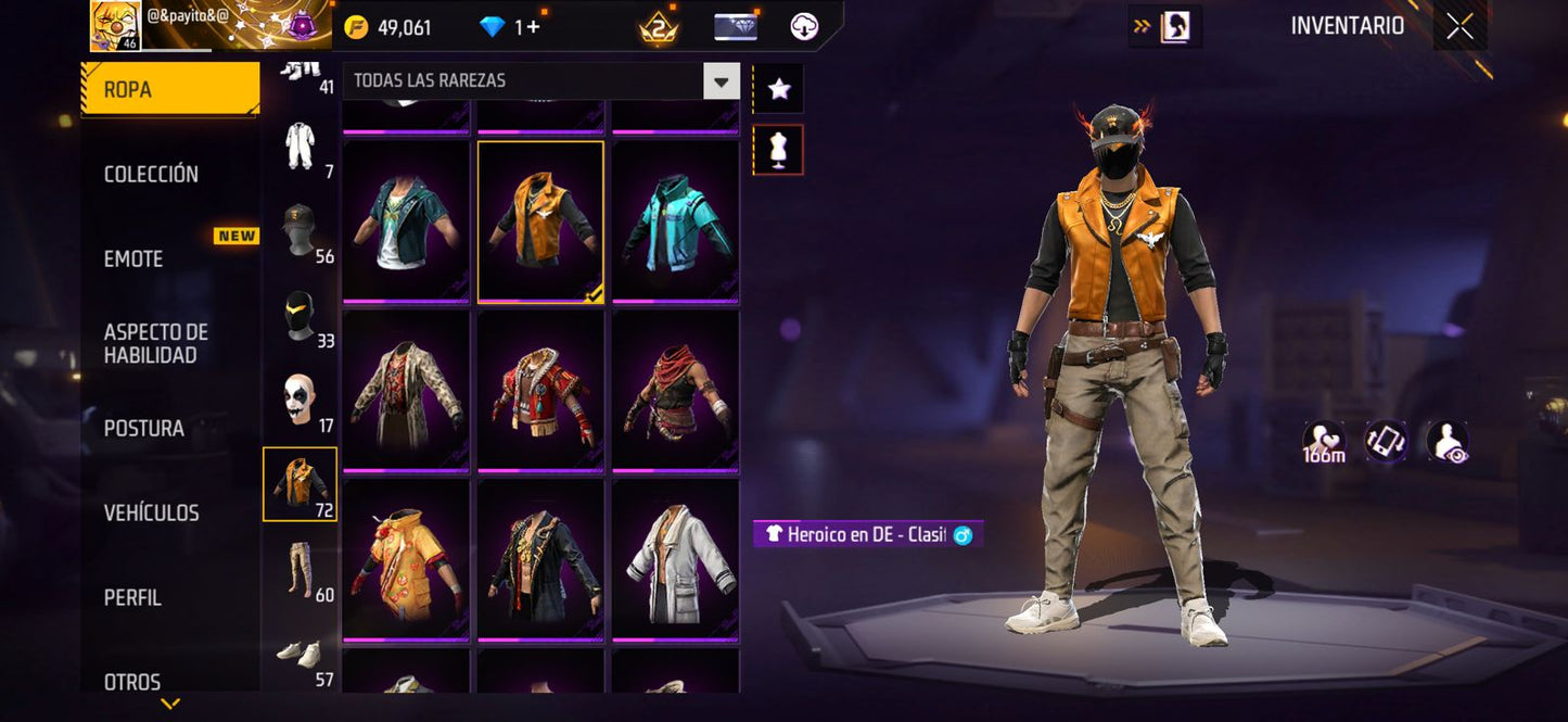 🔥 Cuenta Free Fire
