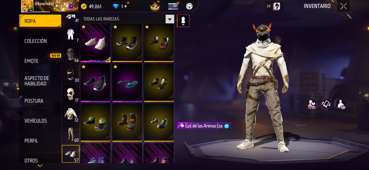 🔥 Cuenta Free Fire