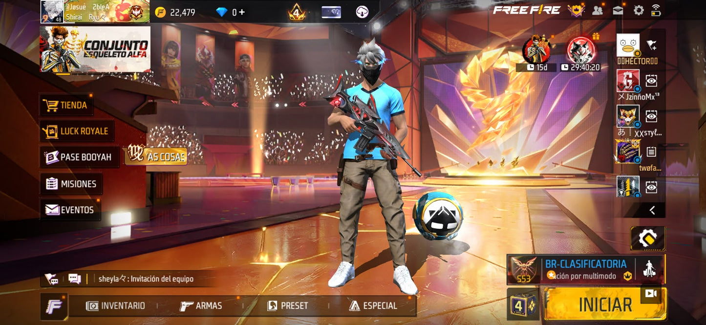 🔥 Cuenta Free Fire