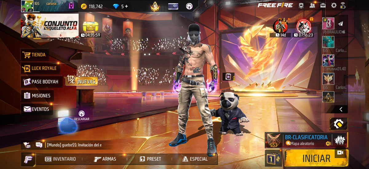 🔥 Cuenta Free Fire