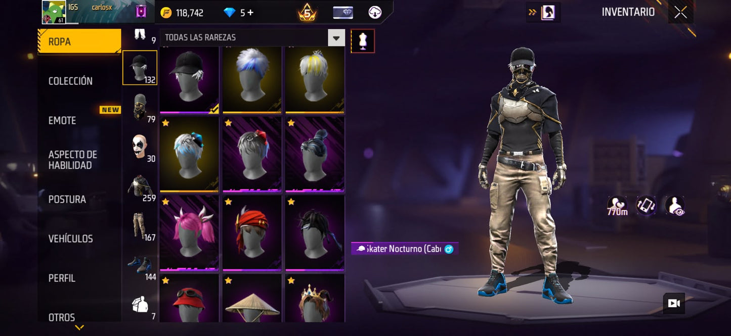 🔥 Cuenta Free Fire