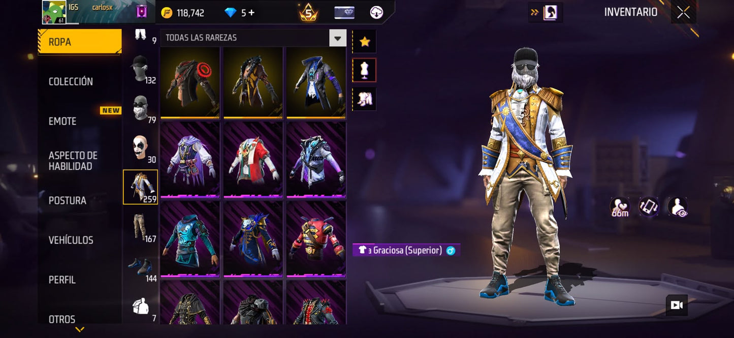 🔥 Cuenta Free Fire
