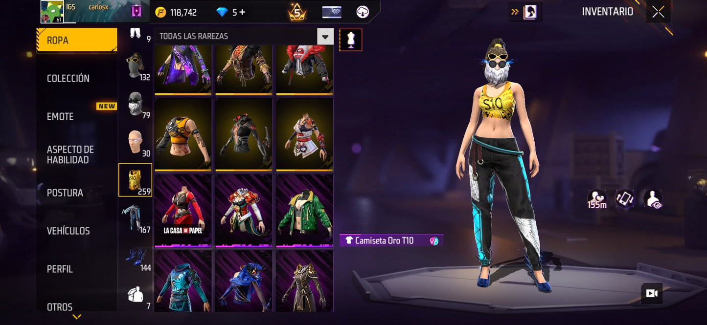 🔥 Cuenta Free Fire