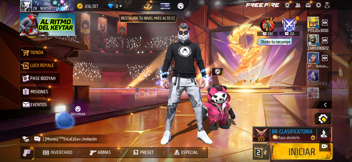 🔥 Cuenta Free Fire