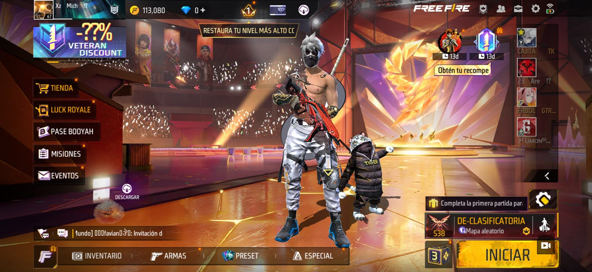 🔥 Cuenta Free Fire