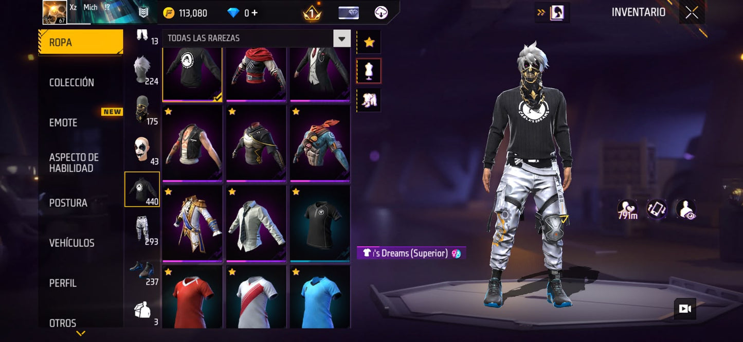 🔥 Cuenta Free Fire