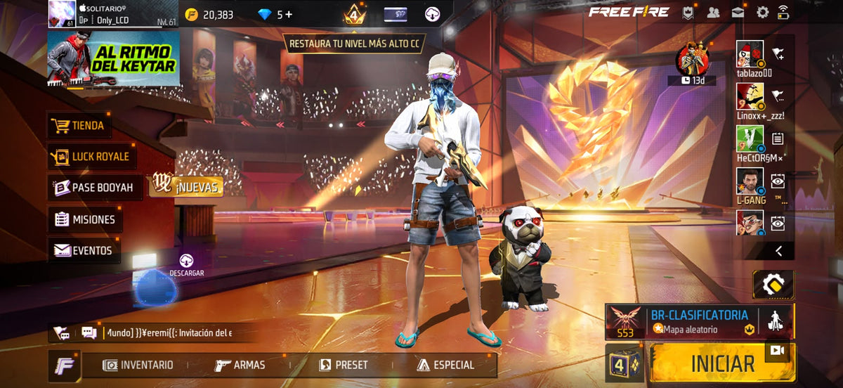 🔥 Cuenta Free Fire