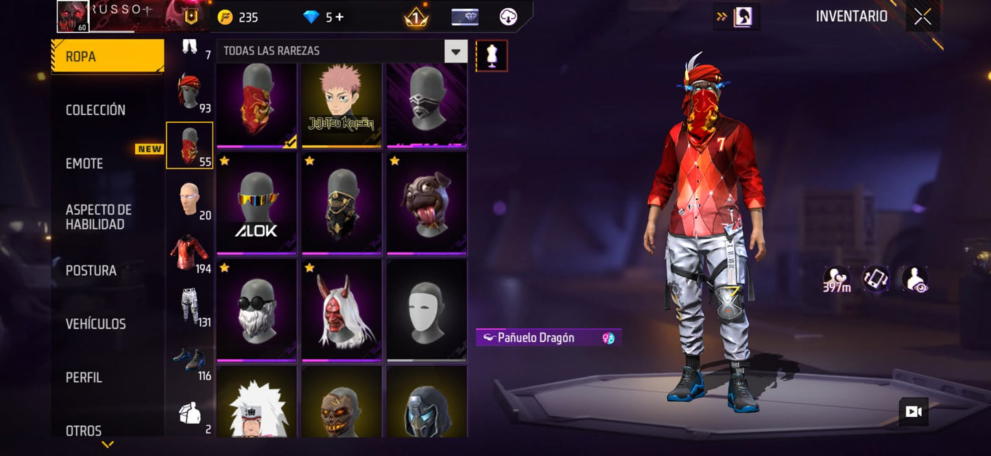 🔥 Cuenta Free Fire