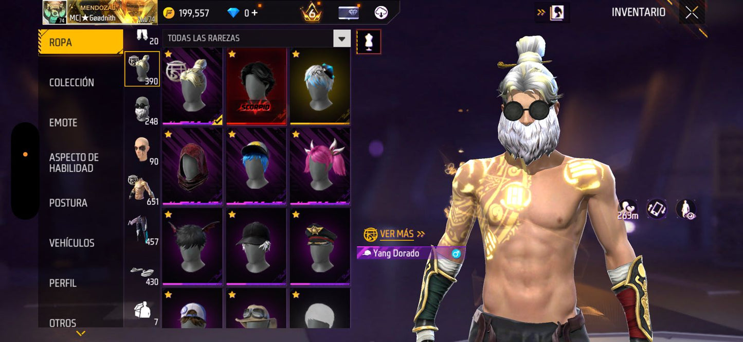 245 FREE FIRE! CUENTA MIXTA! CON 11 EVOS! 5 AL NIVEL MAXIMO!! Y BUENAS ARMAS! MAS DE 650 PECHOS!! INCUBADORAS COMO YING YANG! CUERNITOS!! CUELLO DE TORTUGA! MUCHA ROPA DE EVENTO! INCUBADORAS! RULETAS! PASES Y CUBOS!! PUÑOS Y ANGELICALES!! PERFECTAS...