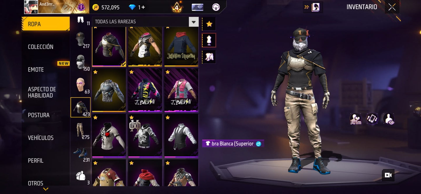 🔥 Cuenta Free Fire