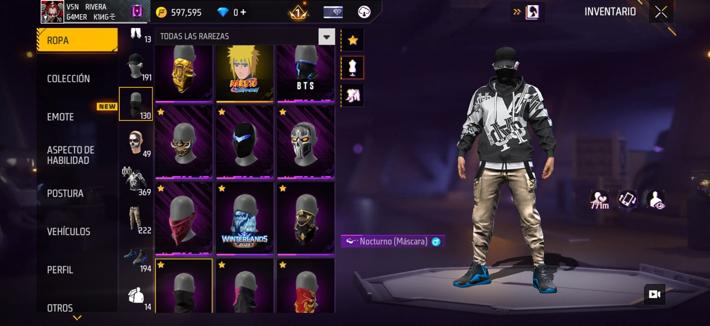 🔥 Cuenta Free Fire