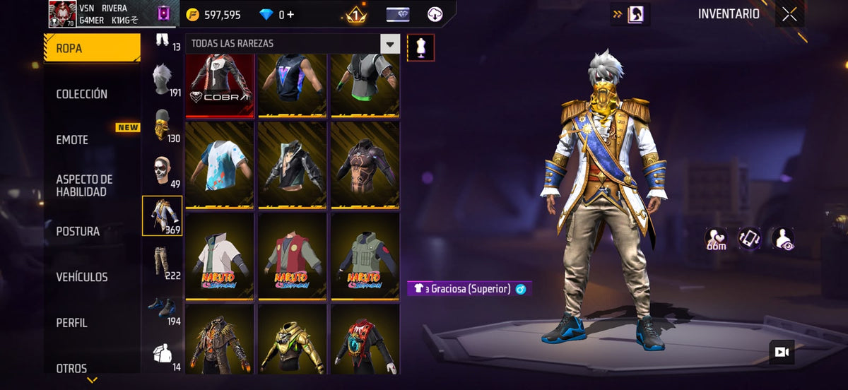 🔥 Cuenta Free Fire