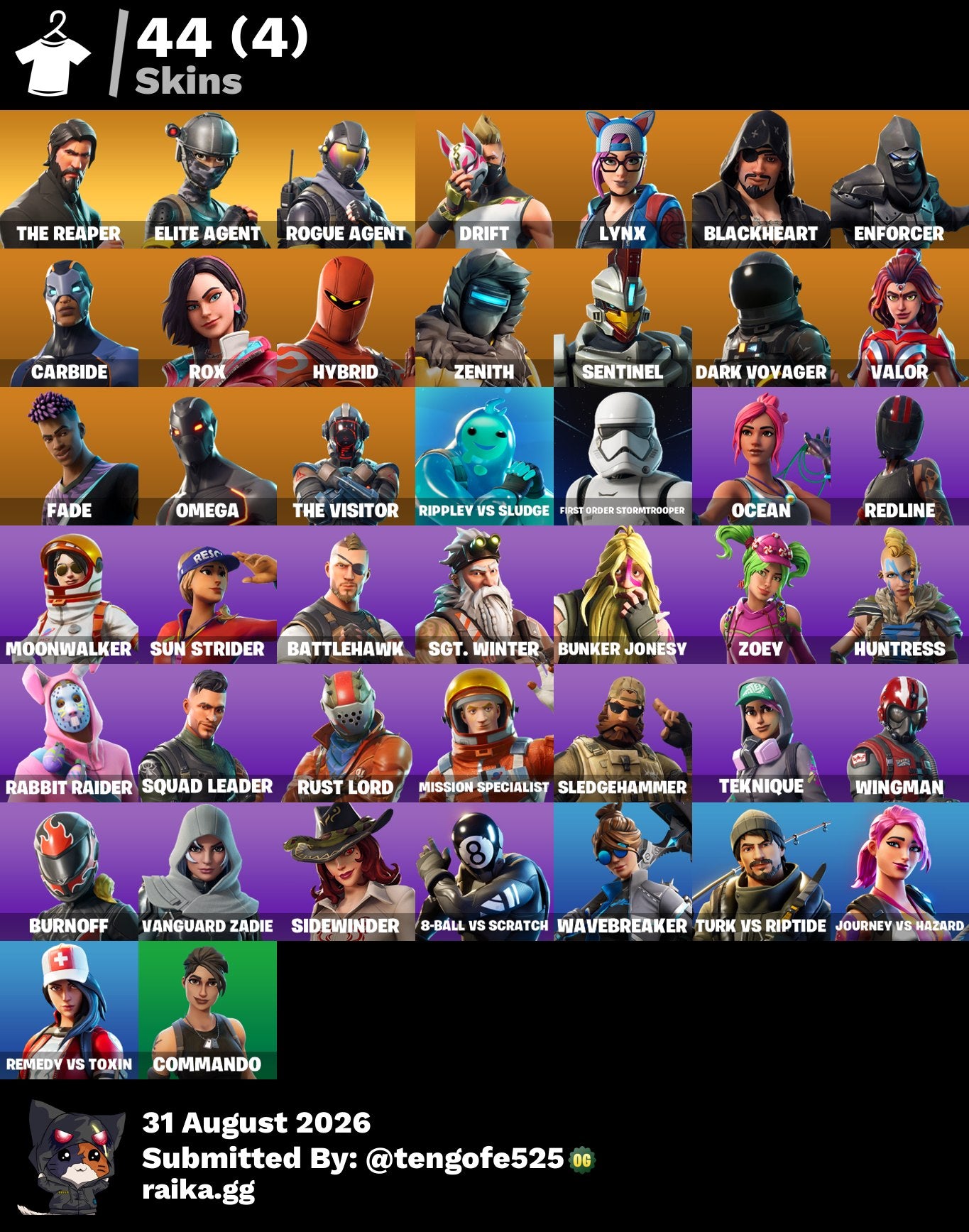 🎮 Cuenta Fortnite