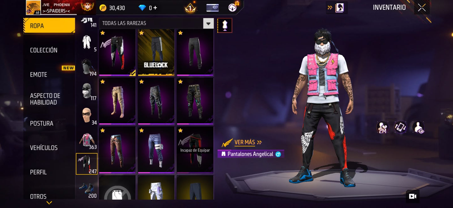 🔥 Cuenta Free Fire
