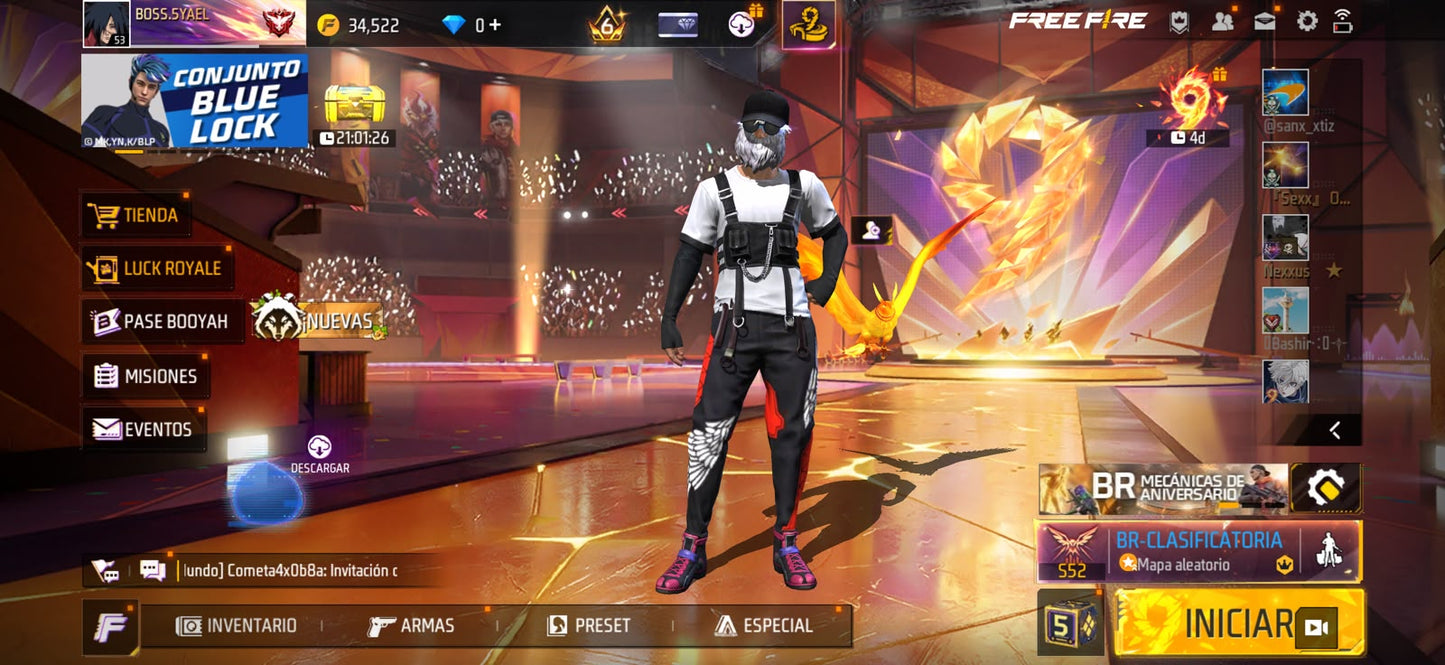 🔥 Cuenta Free Fire