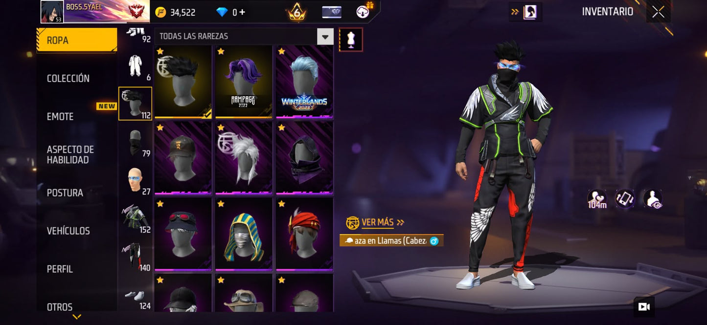 🔥 Cuenta Free Fire