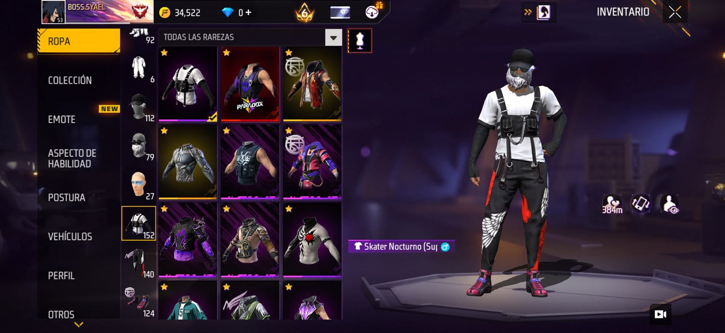 🔥 Cuenta Free Fire