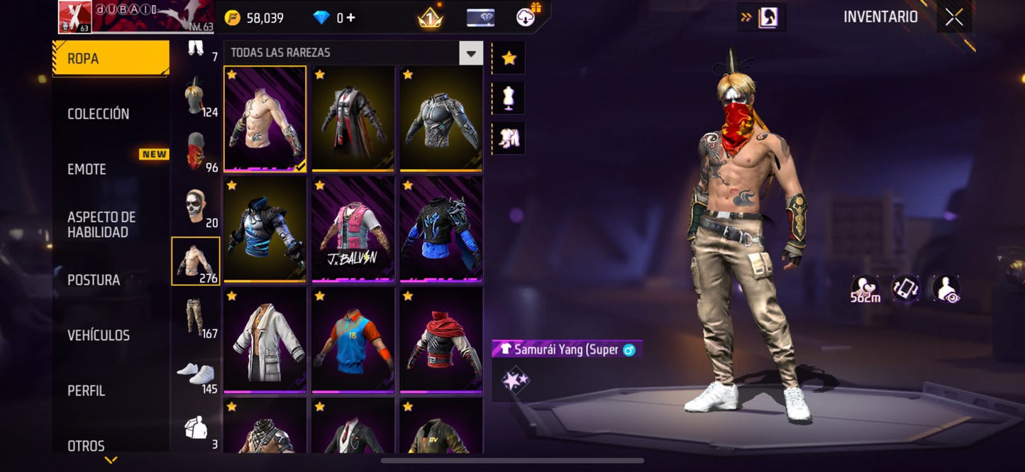 🔥 Cuenta Free Fire