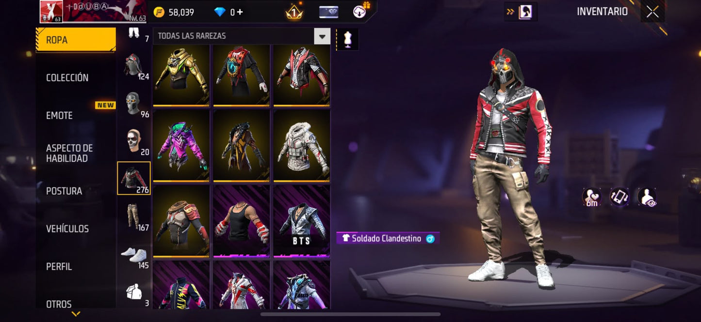 🔥 Cuenta Free Fire