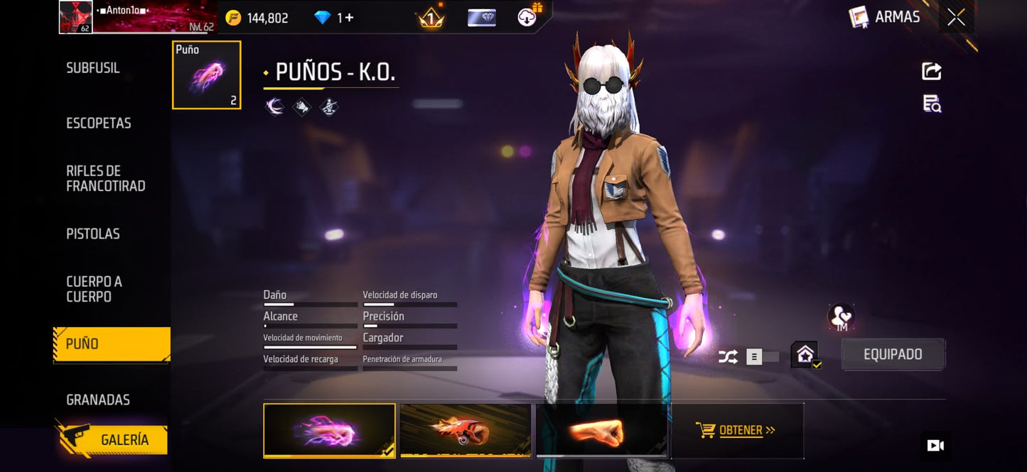 🔥 Cuenta Free Fire