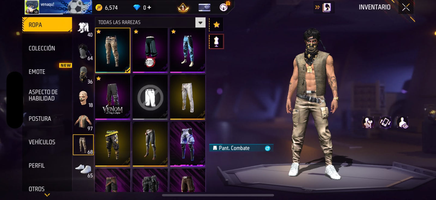 🔥 Cuenta Free Fire