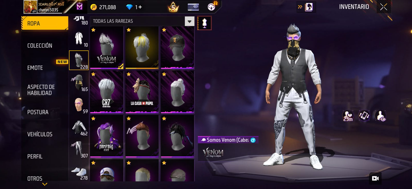 🔥 Cuenta Free Fire