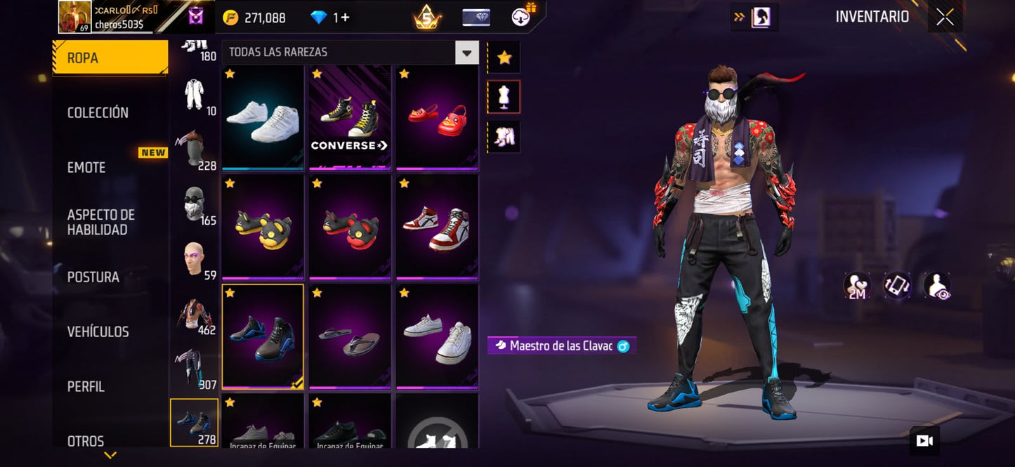 🔥 Cuenta Free Fire