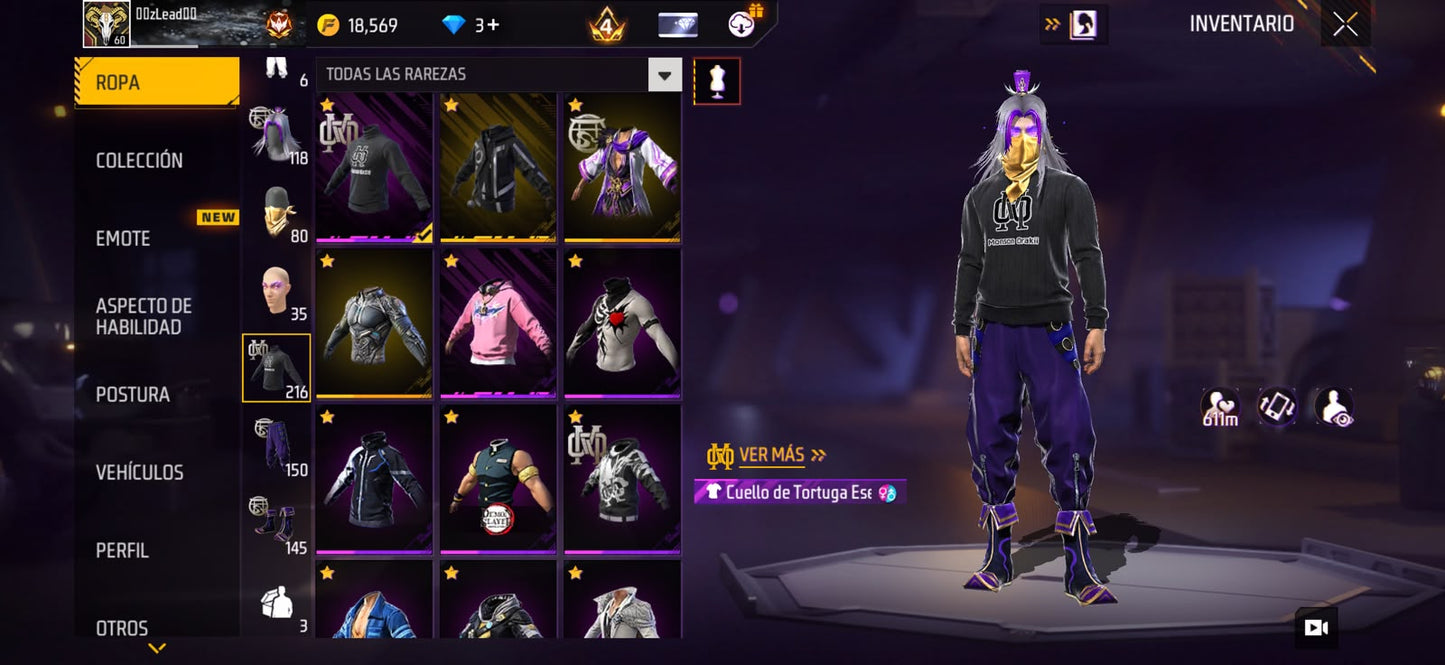 🔥 Cuenta Free Fire