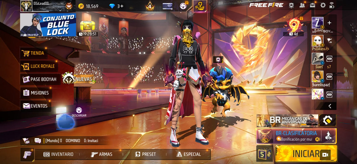 🔥 Cuenta Free Fire