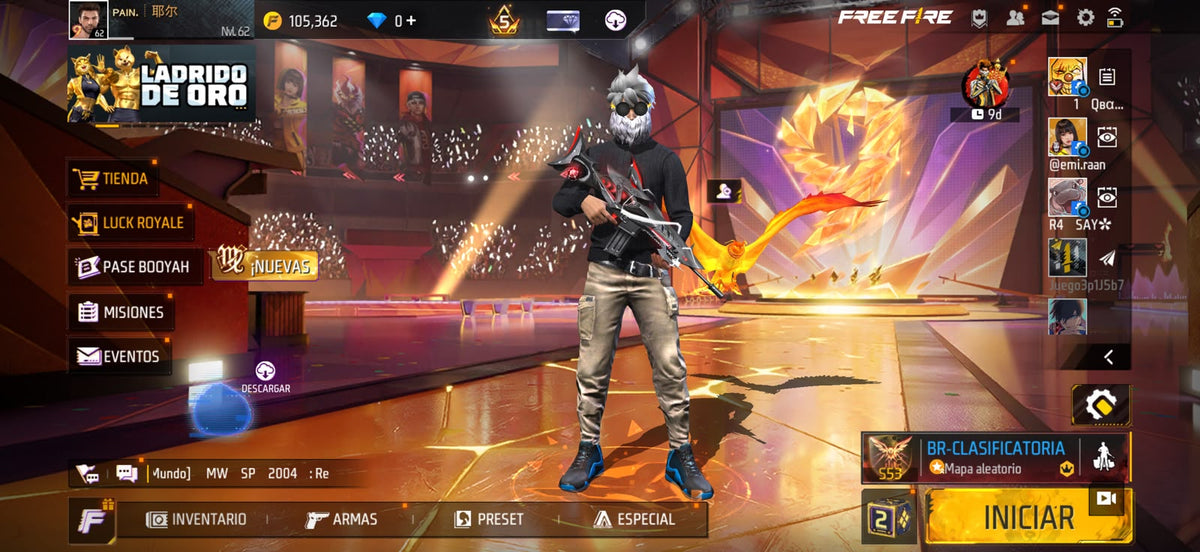 🔥 Cuenta Free Fire