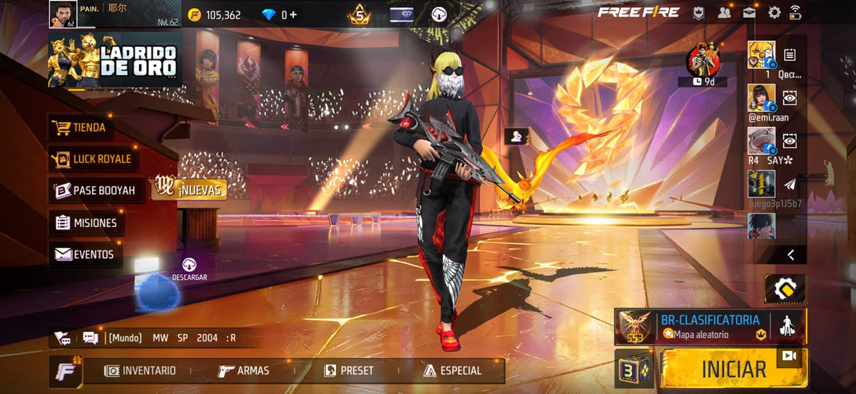 🔥 Cuenta Free Fire