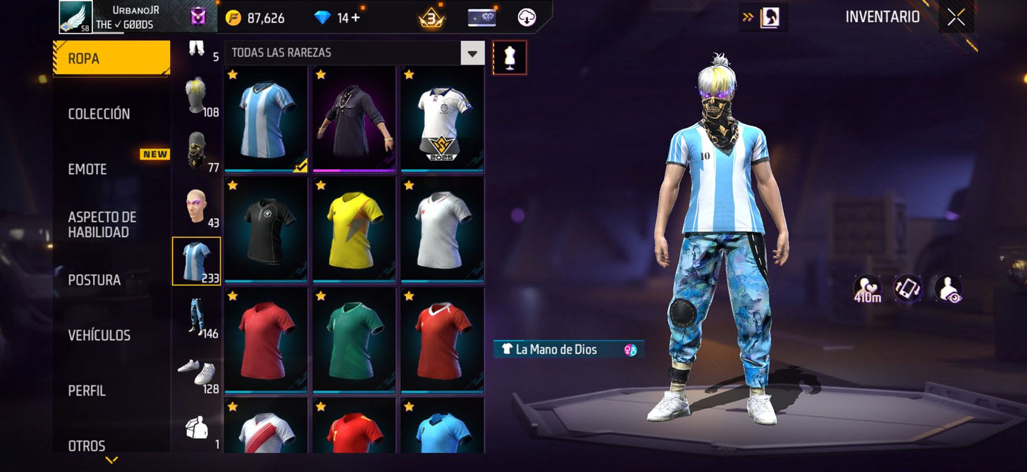 🔥 Cuenta Free Fire