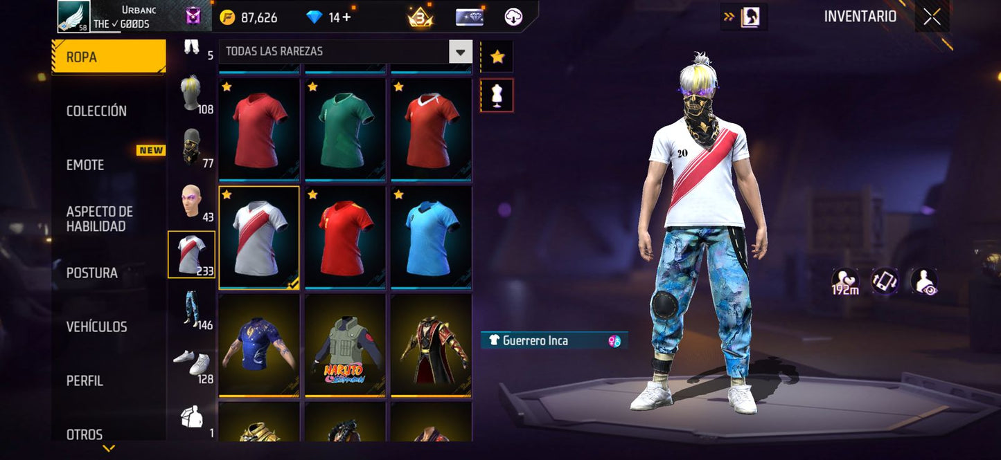 🔥 Cuenta Free Fire