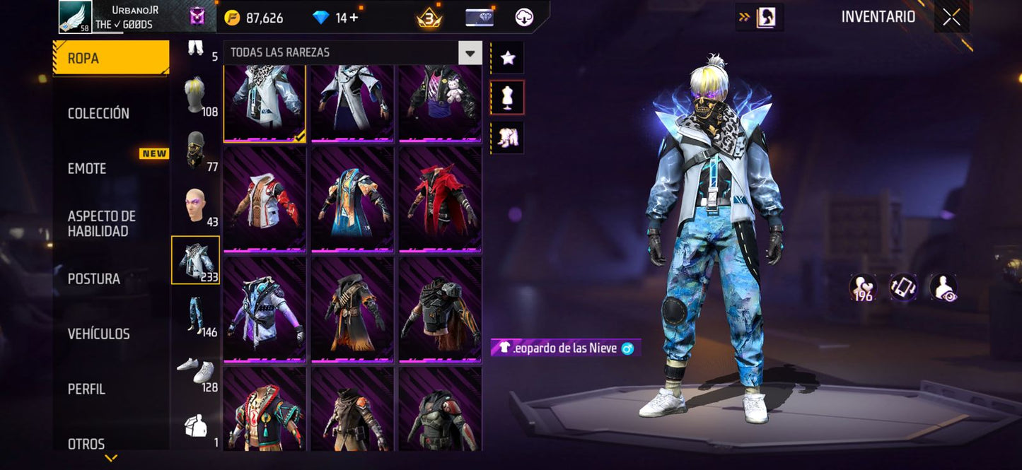 🔥 Cuenta Free Fire