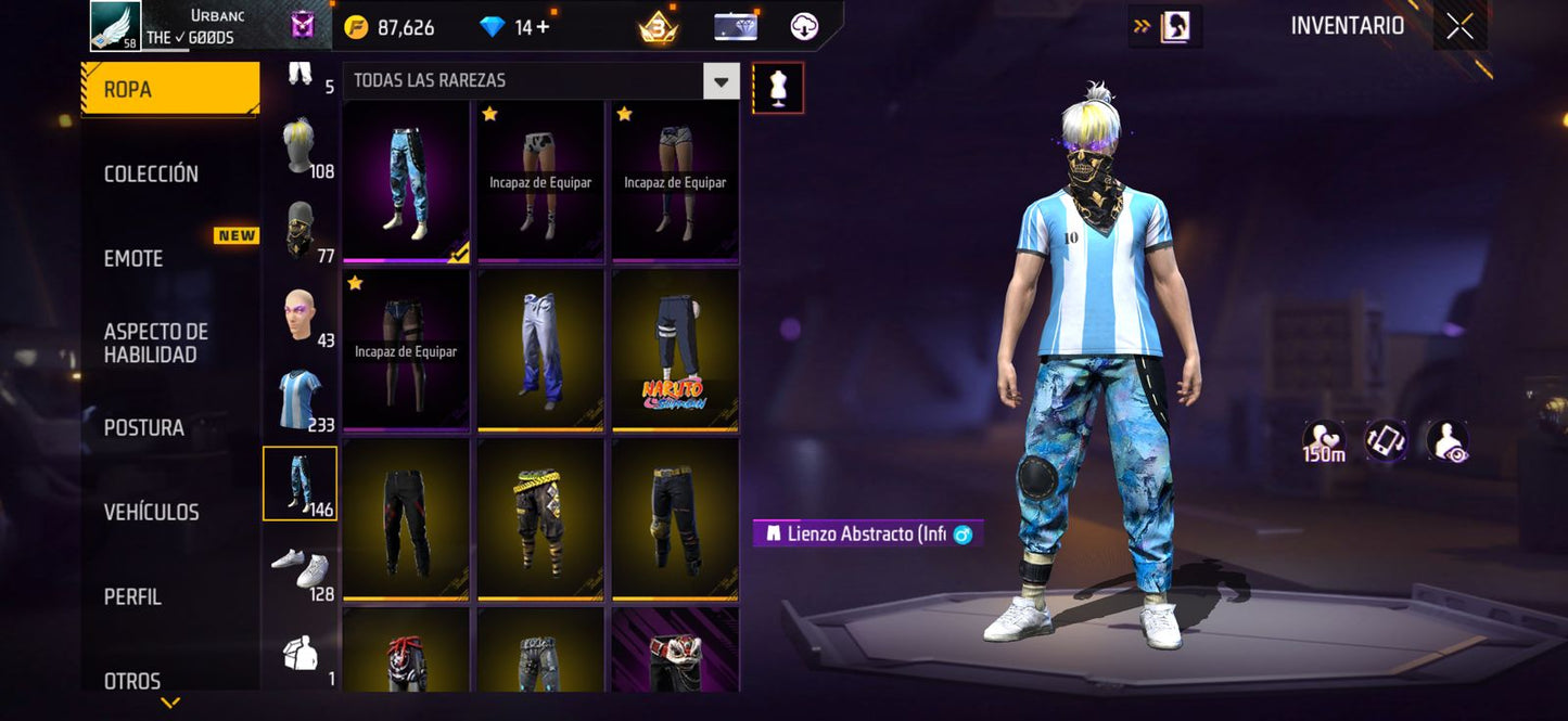 🔥 Cuenta Free Fire
