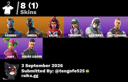 🎮 Cuenta Fortnite
