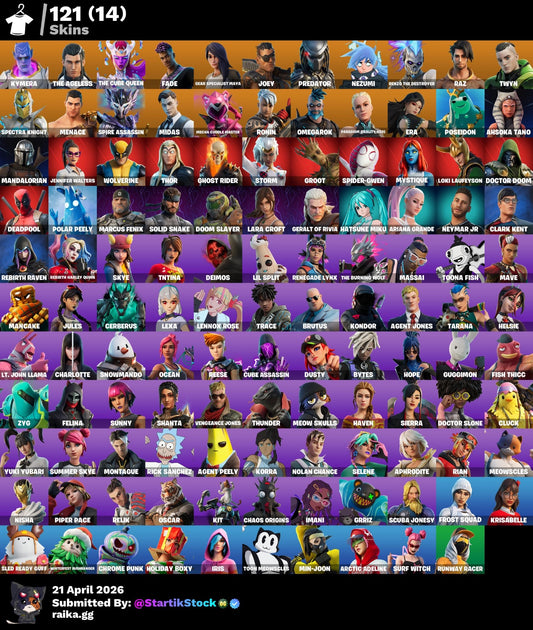🎮 Cuenta Fortnite