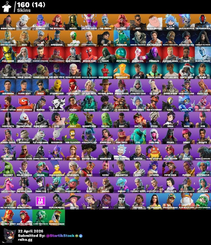 🎮 Cuenta Fortnite
