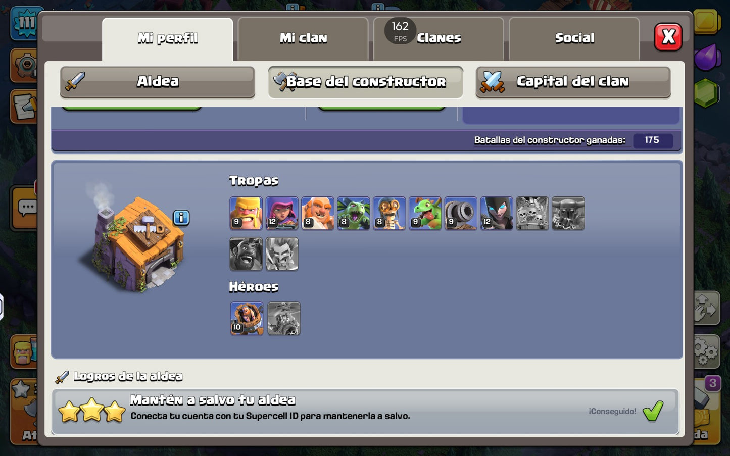 🏰 Cuenta Clash of Clans