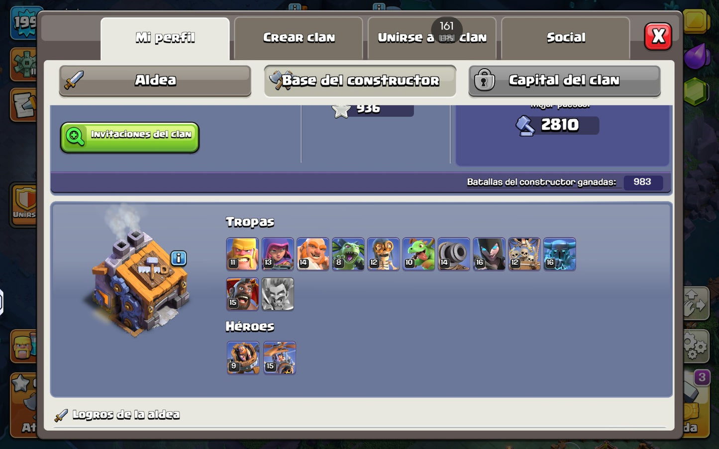 🏰 Cuenta Clash of Clans