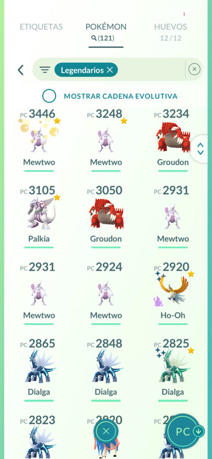 ⚡ Cuenta Pokémon