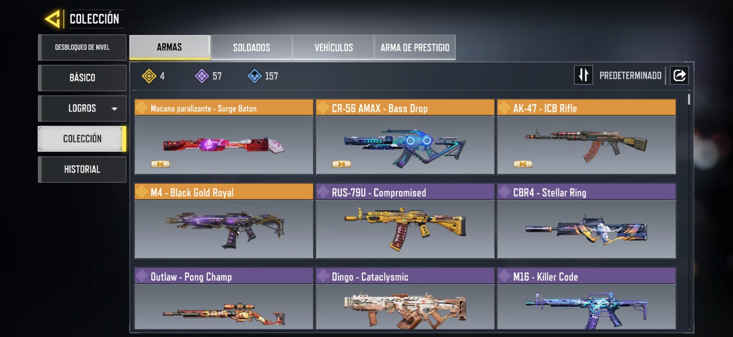 🎖️ Cuenta COD Mobile