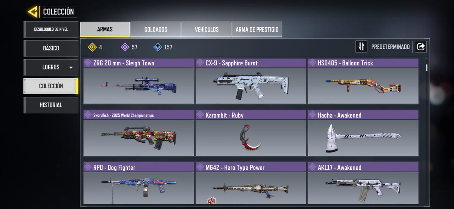 🎖️ Cuenta COD Mobile