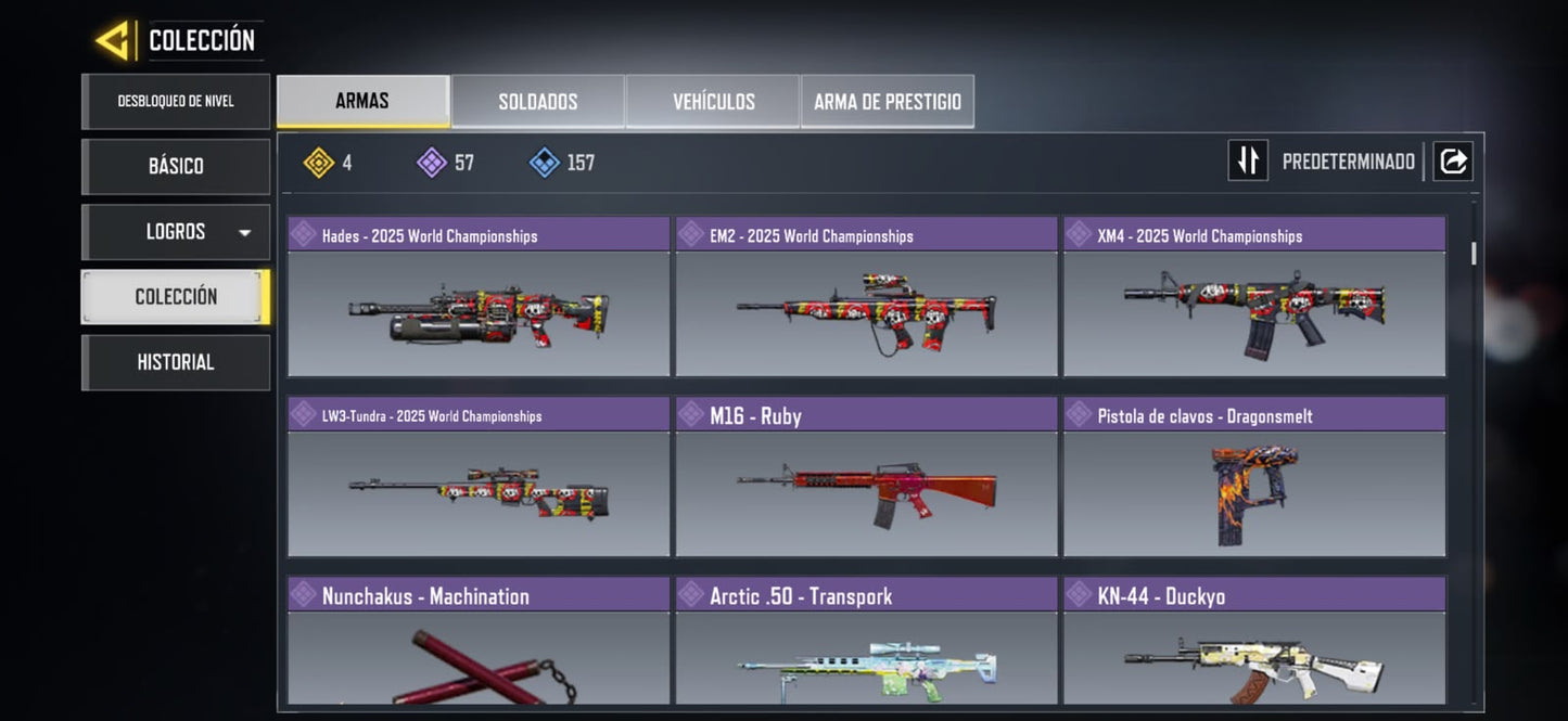 🎖️ Cuenta COD Mobile