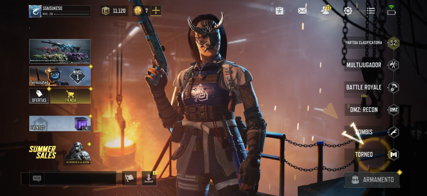 🎖️ Cuenta COD Mobile