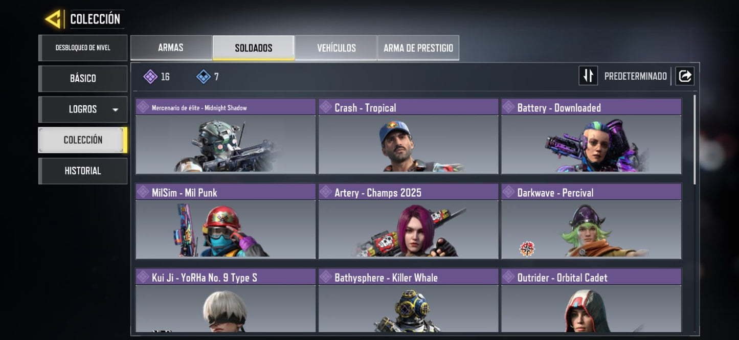 🎖️ Cuenta COD Mobile