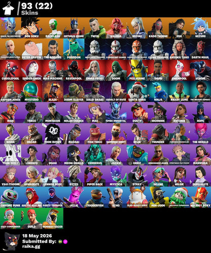 🎮 Cuenta Fortnite